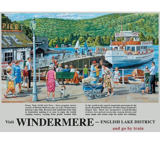 'Windermere' Metal Wall Sign