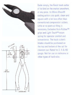 Xuron XU2175B Track Cutter - Not To be Used For Hard Wire Or Similar