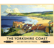 'The Yorkshire Coast' Metal Wall Sign