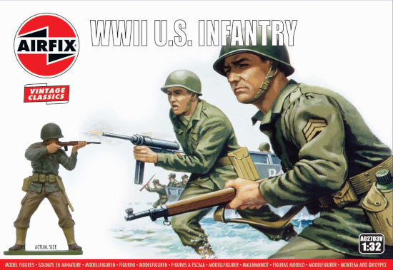 A02703V WWII US Infantry 1:32