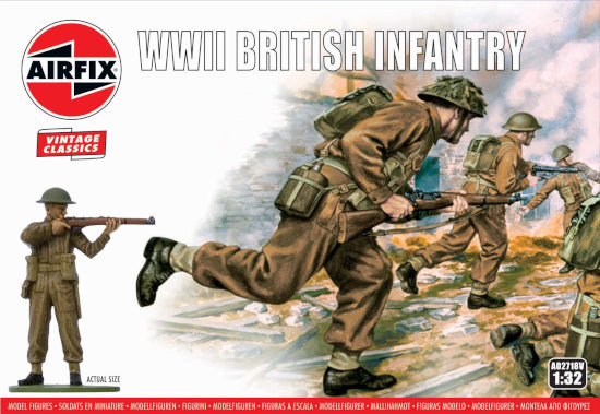 A02718V WWII British Infantry 1:32