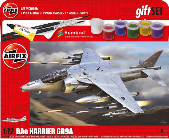 A55300A - Airfix - Airfix Starter Set BAE Harrier GR.9A 1:72