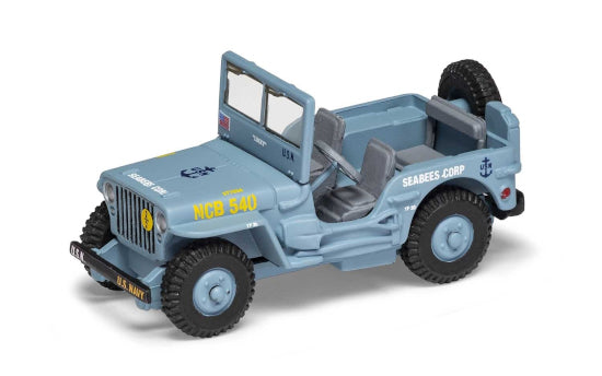 SPECIAL EXCLUSIVE DEAL Corgi CS90633 Military Legends in Miniature. Willys MB Jeep- SeeBees