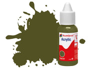 No 155 Acrylic Matt Olive Drab - Matt