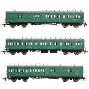 E86015 LSWR Cross country 3 Coach Pack BR (SR) Green SPECIAL OFFER