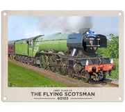 'LNER Class A3 'The Flying Scotsman' 60163' Metal Wall Sign
