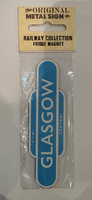 Harburn Exclusive 'Glasgow' (Central) BR Totem Fridge Magnet