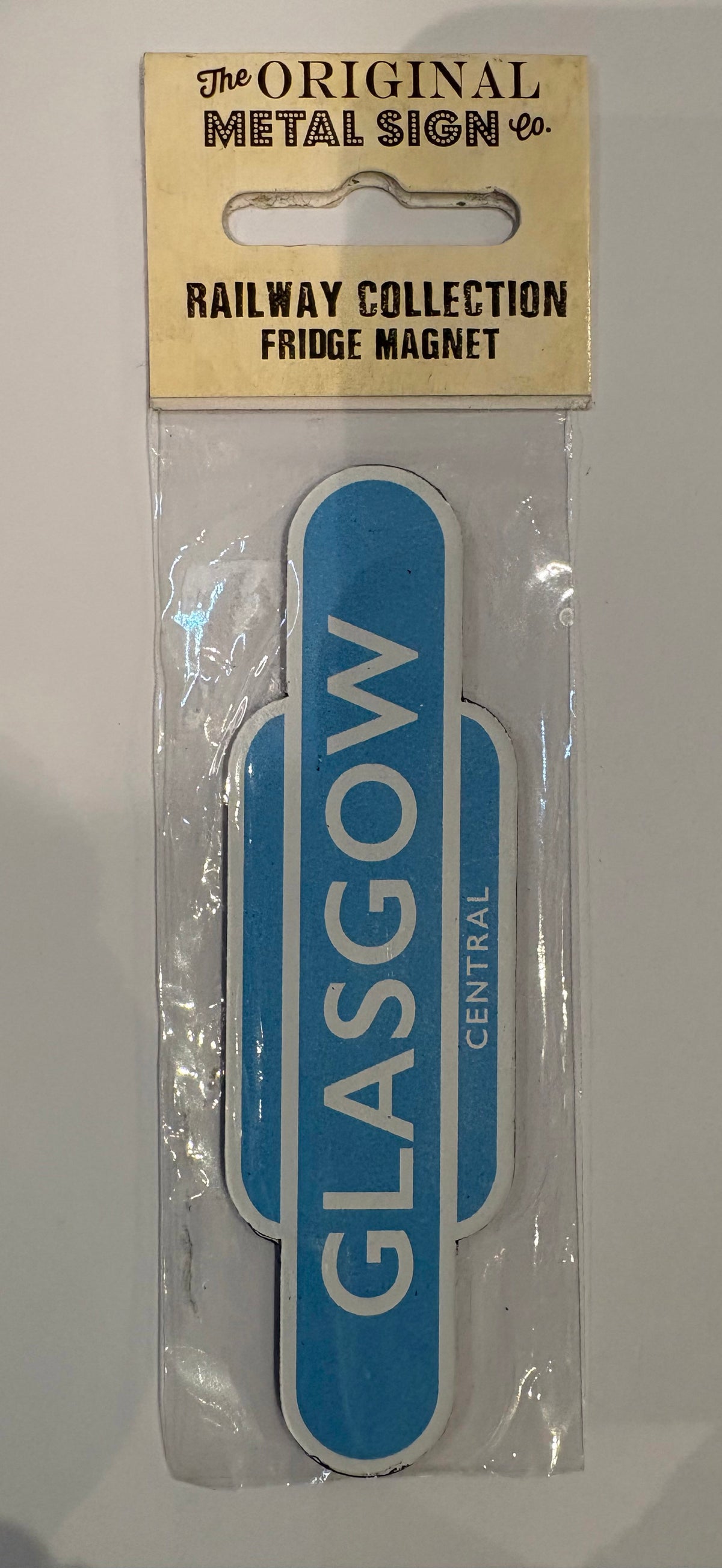 Harburn Exclusive 'Glasgow' (Central) BR Totem Fridge Magnet