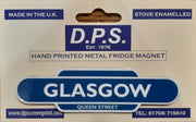 Harburn Exclusive 'Glasgow' (Queen Street) BR Totem Fridge Magnet