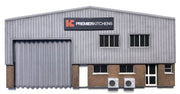 KX060 - Scale Model Scenery - OO/HO - Low Relief Modern Industrial Unit