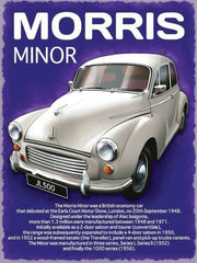 'Morris Minor' Metal Sign