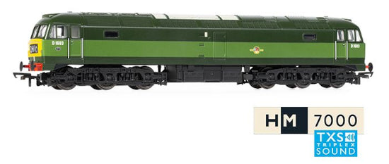 R30182TXS Class 47 D1683 BR Green RailRoad Plus TXS Sound Fitted SPECIAL OFFER