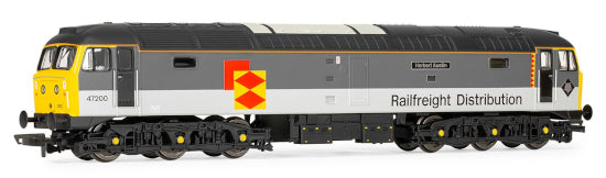 R30321TXS SPECIAL OFFER RailRoad Plus BR Railfreight, Class 47, Co-Co, 47188 - (Sound Fitted)