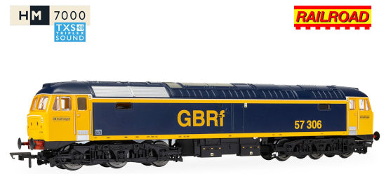 R30441TXS RailRoad GBRf Class 57 - 57306 TXS Sound Fitted SPECIAL OFFER