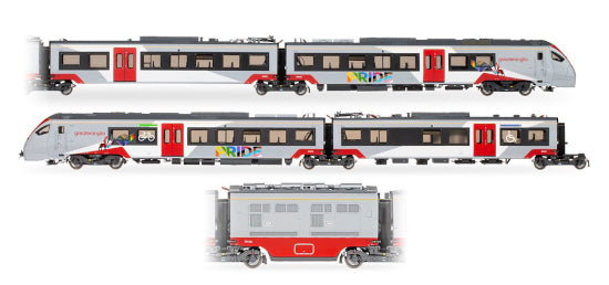R30446 Greater Anglia - Class 755/4 'FLIRT' - 4 Car Train Pack (Pride Livery) SPECIAL OFFER