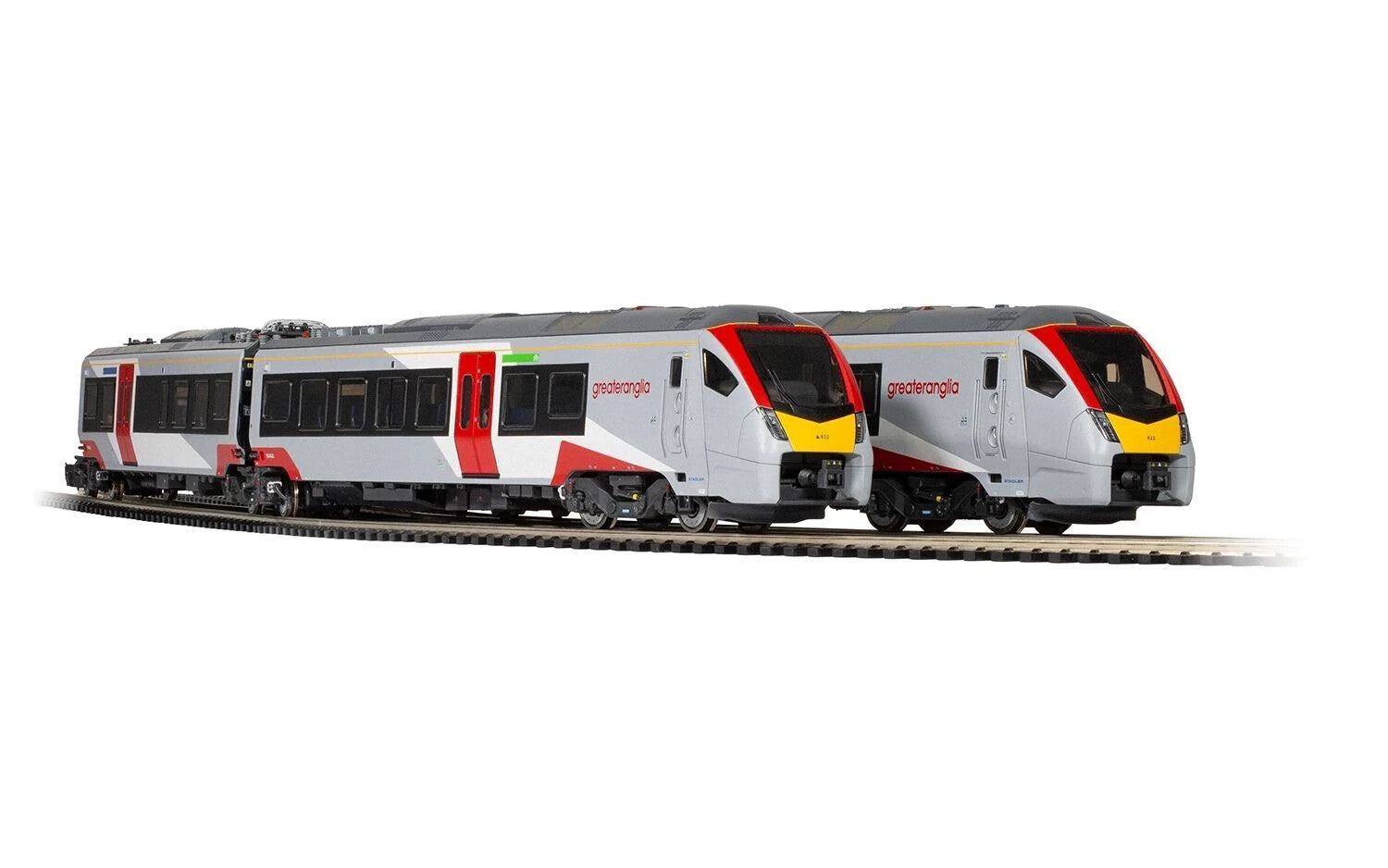R3964A Greater Anglia, Class 755/4 'FLIRT' 4 Car Train Pack SPECIAL OFFER