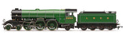 R3989 LNER, A1 Class, 2564 'Knight of Thistle' (diecast footplate and flickering firebox)