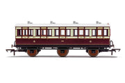 SPECIAL OFFER Hornby R40120 LNWR, 6 Wheel Coach, 3rd Class, Fitted Lights,1523