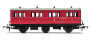 SPECIAL OFFER  Hornby R40123 BR, 6 Wheel Coach, 1st Class, Fitted Lights, E41373