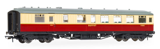 R40459 BR Gresley Corridor Buffet Car - Crimson/Cream E12505E SPECIAL OFFER