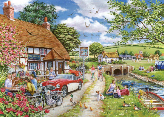 'Sunday Lunch' Saltburn Collection House of Puzzles 1000 piece Jigsaw