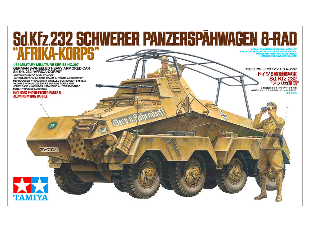 35297 - Tamiya - Sd Kfz 232 Africa Corps