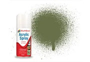 AD6080 - Humbrol - Acrylic Spray: 80 - Grass Green - Matt - (150ml)