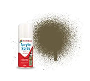 AD6086 - Humbrol - No.86 Light Olive Acrylic Spray Paint