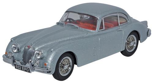 JAGXK150007 - Oxford Diecast - Jaguar XK150 Fixed Head Coupe Mist Grey