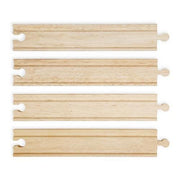 R/BJW/LS4 - BigJigs - Long Straights (215mm) - 4 Pieces