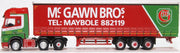 NMB007 - Oxford Diecast - Mercedes Actros Curtainside McGawn Bros