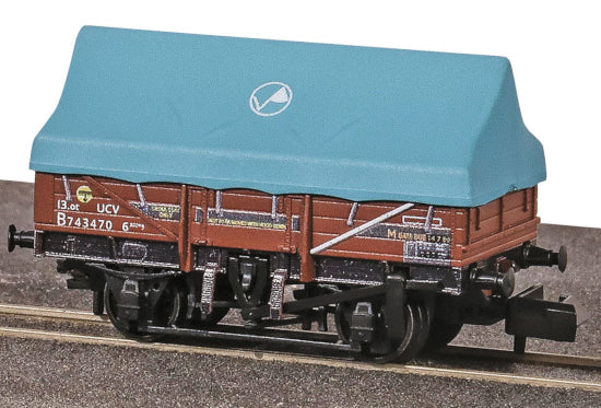China Clay Hood Wagon, UCV B743470 Bauxite