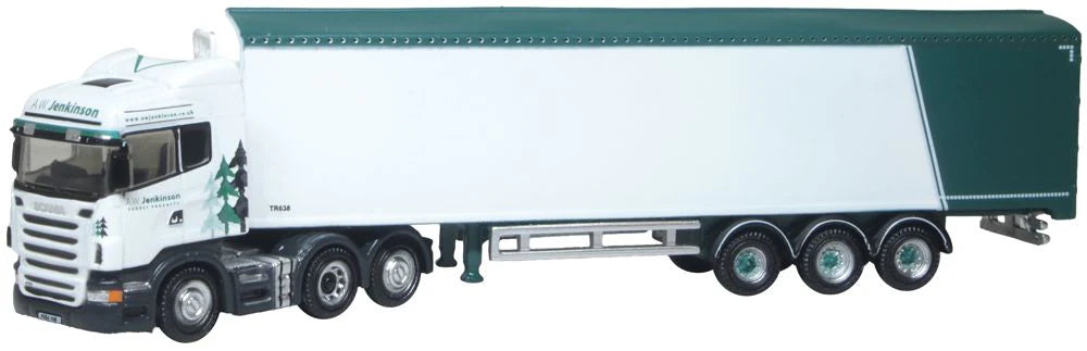 NSHL03WF - Oxford Diecast - Scania Highline Walking Floor A W Jenkinson