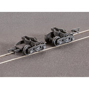 PA126 - GWR Plate Wagon Bogies, (Spoked Wheels)(prev. Ratio 126)
