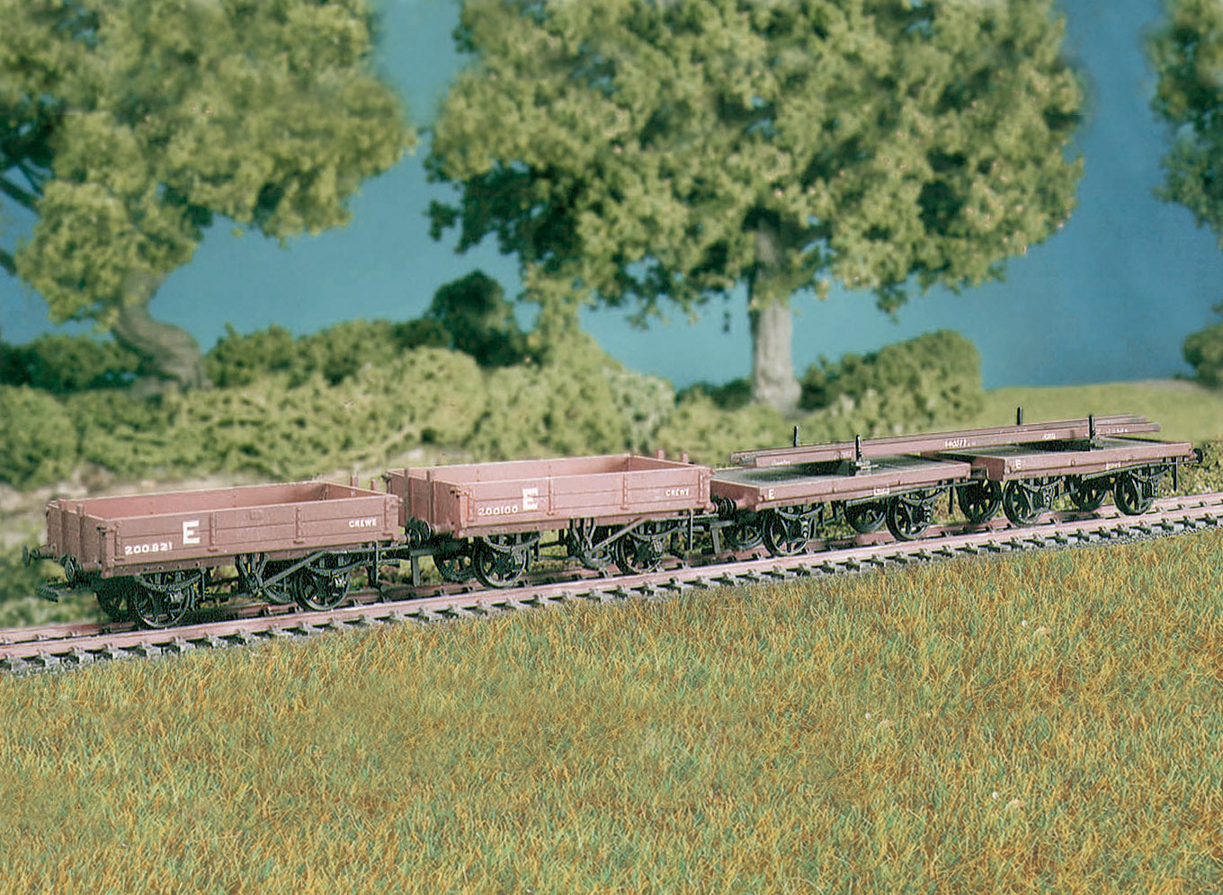 PC575 - Permanent Way Wagons (set of 4)