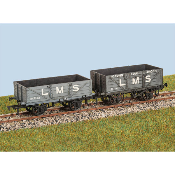 PC576 - LMS Traffic Coal and 4-Plank Wagons (set of 2)