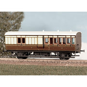 PC613 - GWR 4 Wheel Coach, Brake 3rd