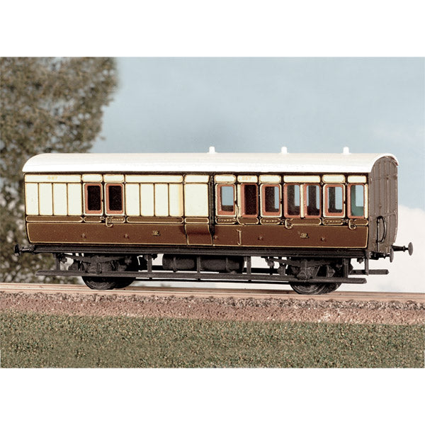 PC613 - GWR 4 Wheel Coach, Brake 3rd