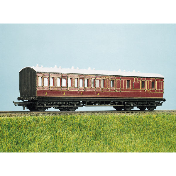 PC714 - LMS (Ex MR) 48ft Suburban Coach, Brake 3rd, 4 Compartments