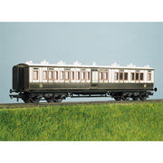 PC733 - LMS (Ex LNWR) 50ft Arc Roof Corridor Coach, Brake Compartments