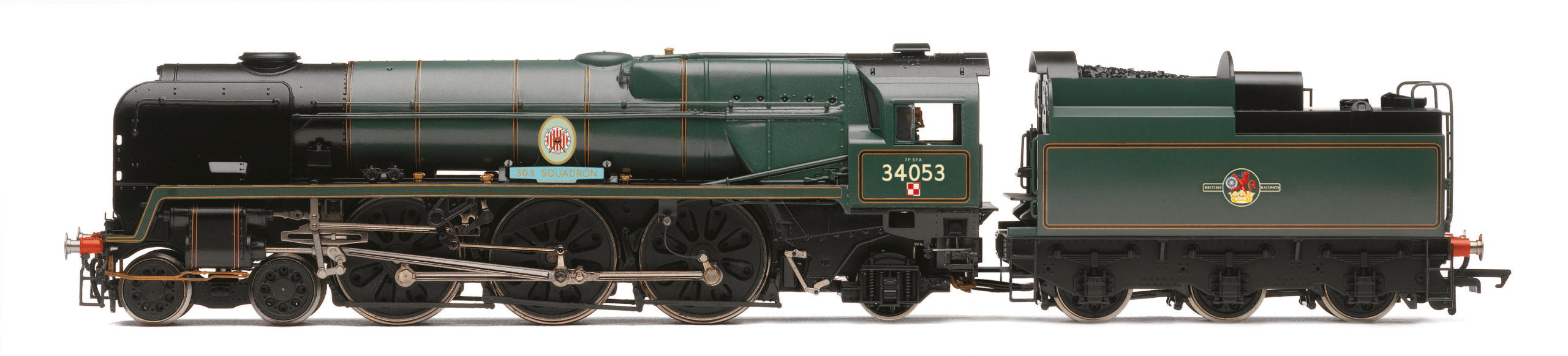 R30485 - Hornby - BR Battle of Britain Class Rebuilt 303 Squadron 34053