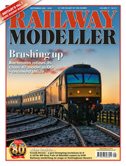 Front cover of Railway Modeller magazine, September 2026 issue, featuring a Class 47 model train on tracks at sunset. The title 'Railway Modeller' appears in large red and black letters at the top, with cover text and smaller article teasers around the cover.
