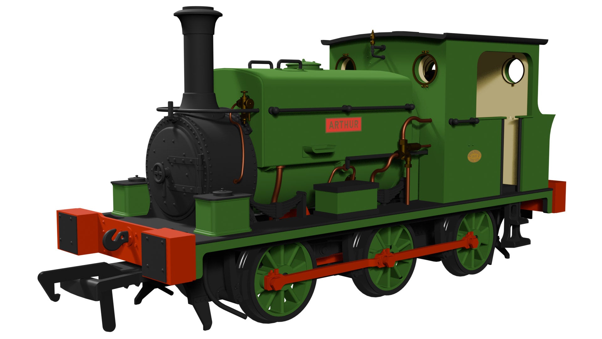 960502 - RAPIDO - Manning Wardle L Class - 'Arthur' - DCC Sound Fitted