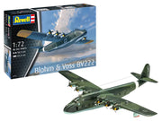 Model airplane kit of Blohm & Voss BV222 with Revell branding on packaging