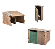 SS19 - Wills Scenic Series - OO/HO - Grotty Huts & Privy