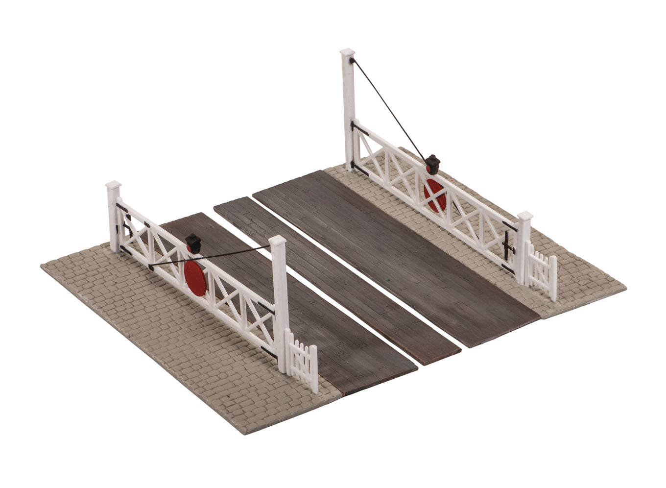 SS56 - Level Crossing Gates and Road Bed