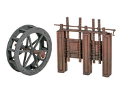 SS84 - Water Wheel & Sluice Gates