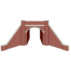 LK12160 - PECO Lineside - TT:120 - Bridge, Brick, Single Track