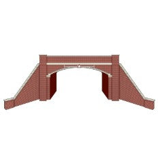 LK12162 - PECO Lineside - TT:120 - L/S Kit Bridge, Brick, Double Track