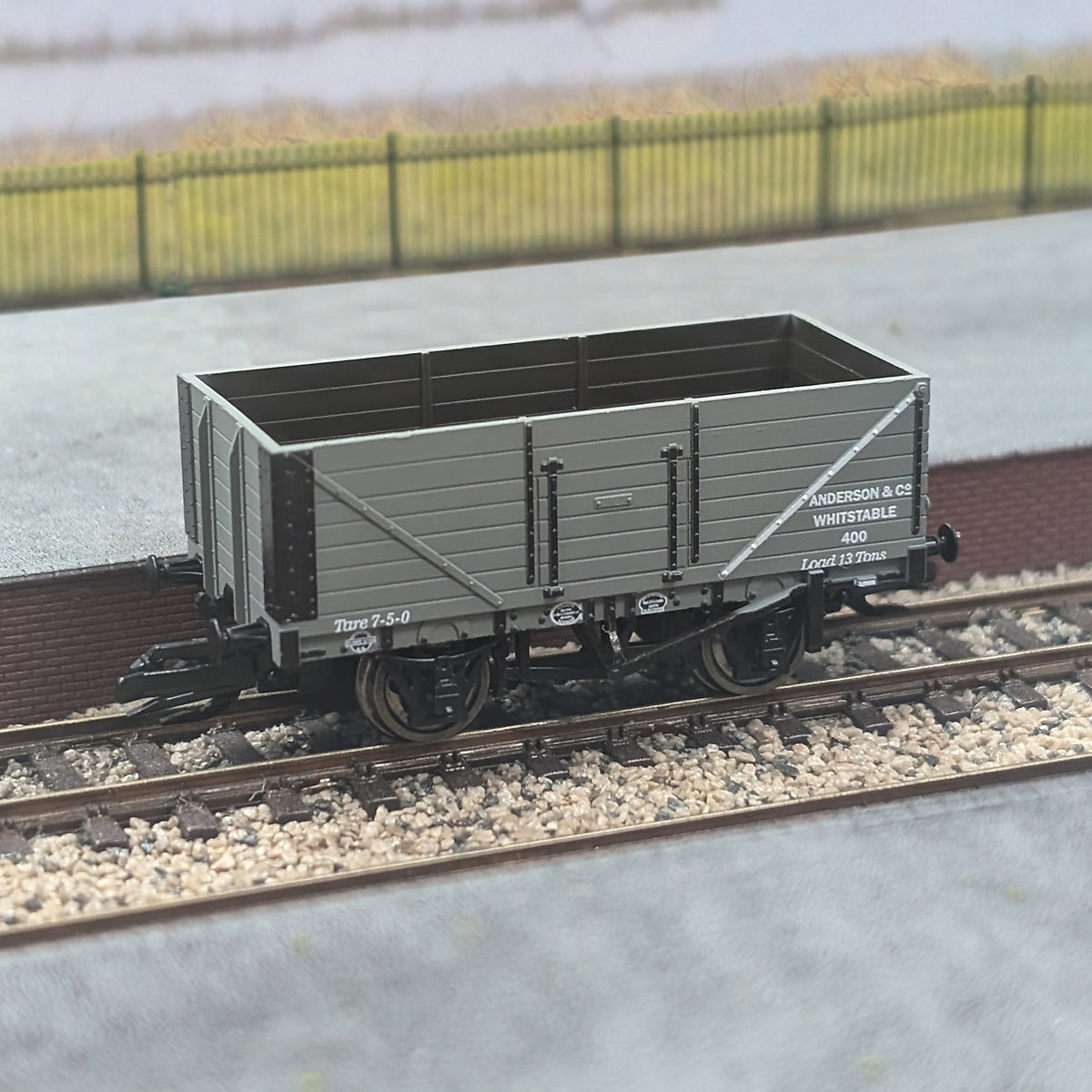 TTR7029P - PECO - TT:120 - 7 Plank Open Wagon, Anderson